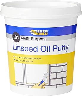 Everbuild 101 Multi-Purpose Linseed Oil Putty, Natural, 2 kg