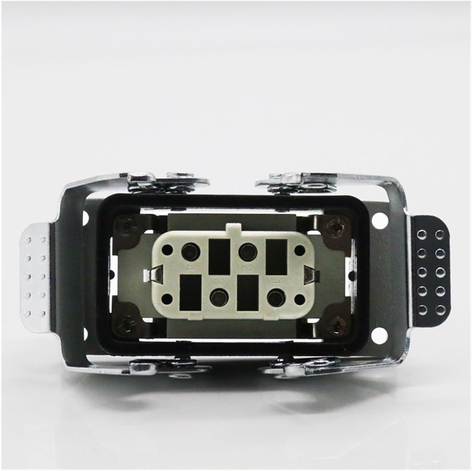 Heavy-Duty Connector Rectangular Four-core Side Cable 35A500V Waterproof hot Runner Double Buckle