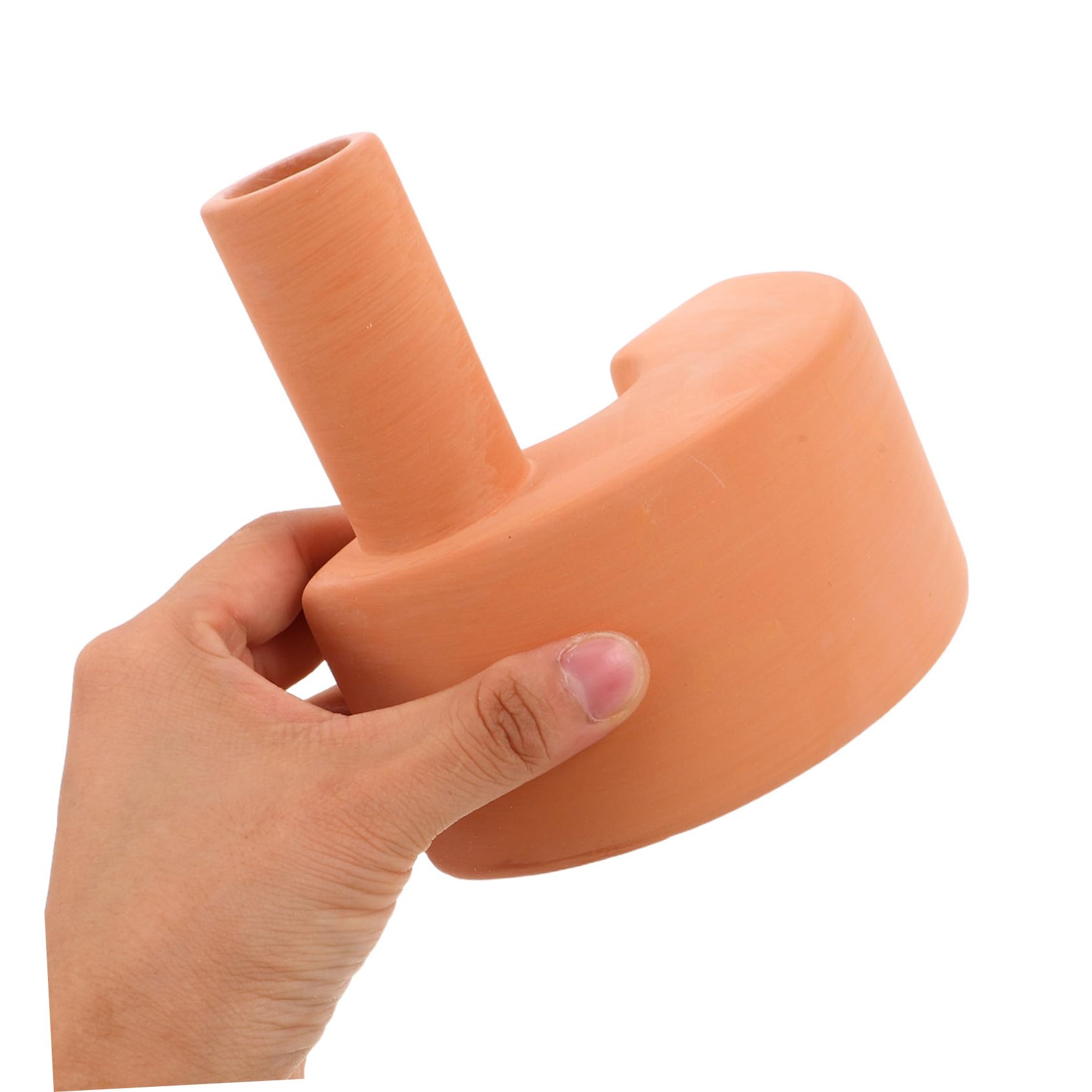 BESPORTBLE Regadera De Terracota Roja Dispositivo De Riego Automático para Plantas De Interior y Exterior Gotero para Macetas Sistema De Riego para Plantas De Jardín Regadera De Barro Hogar o