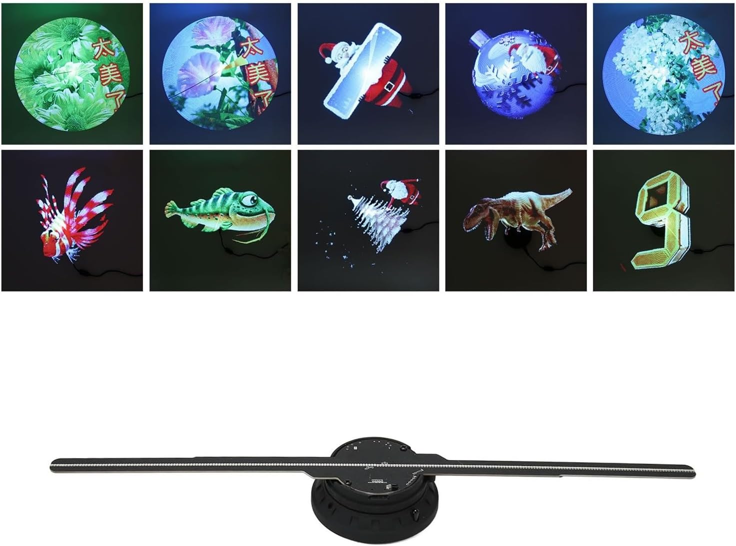 Gamme de vidéos et animations holographiques 3D