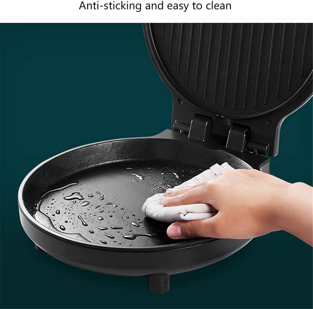 Household Electric Skillet Crepe Pancake Maker 220V Side Heating Automatic Pizza making Machine BBQ Tool Frying Pan