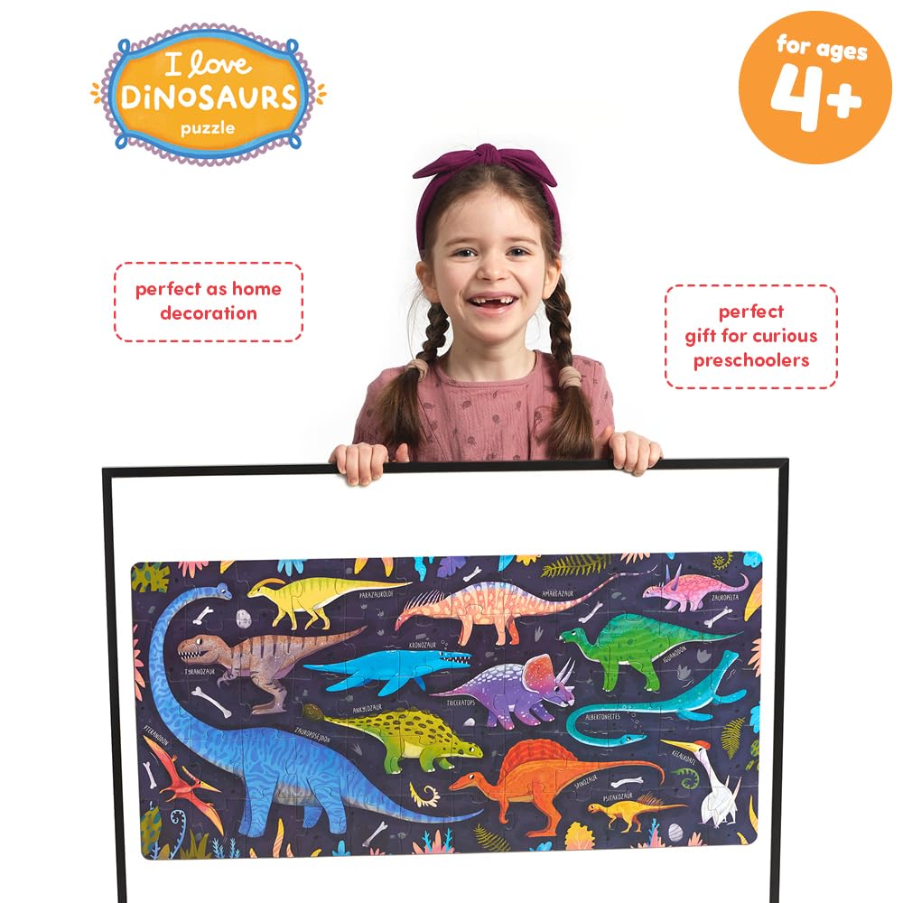 I Love Dinosaurs Puzzle 4+ Floor Puzzle - Image 4
