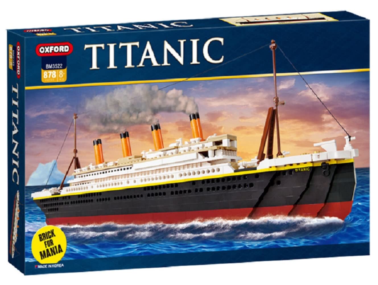 Oxford Titanic Building Block Kit, Special Edition