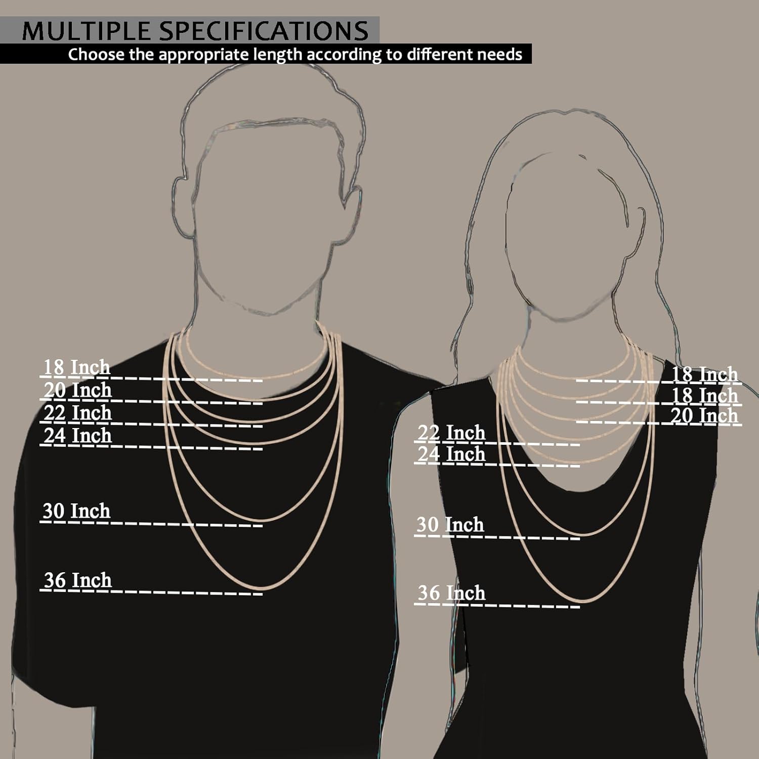 14K Yellow, White or Rose Gold Box Link Chain Dainty Yellow Gold Necklace for Women and Men with Lobster Clasp - Image 4