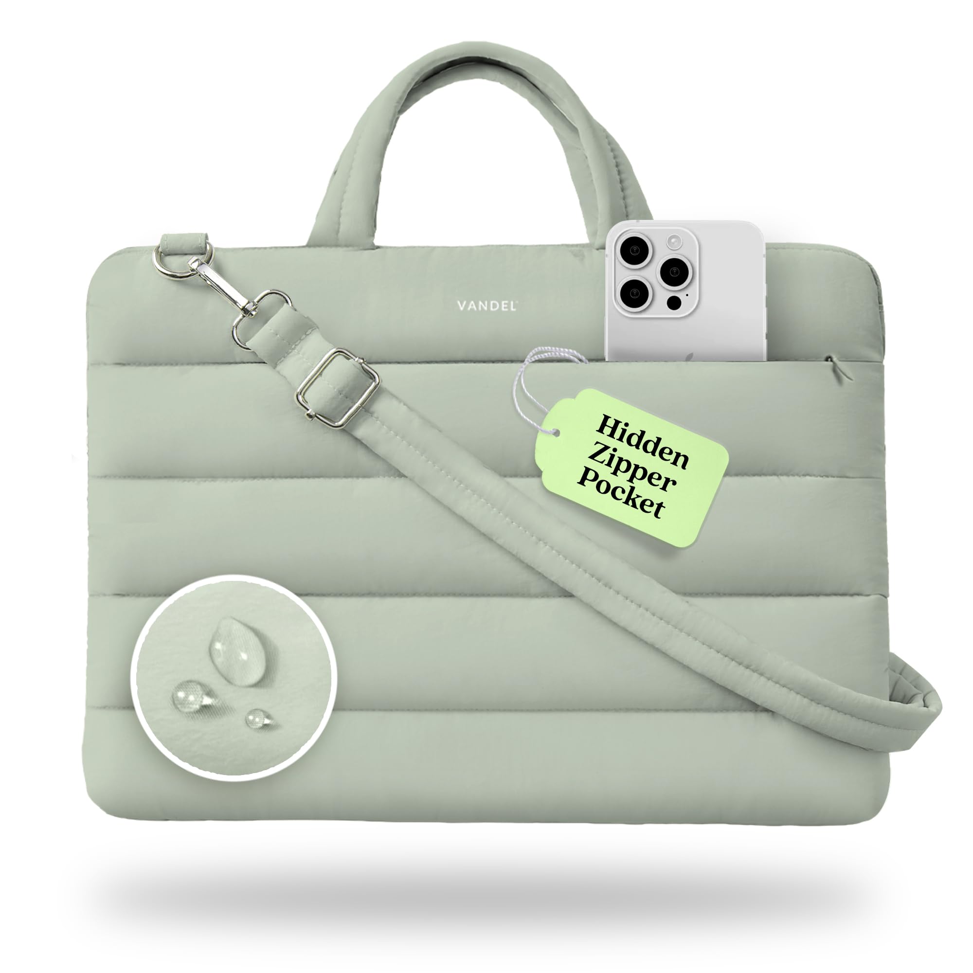 Vandel 13-14 inch Laptop Carrying Case Sleeve with Strap