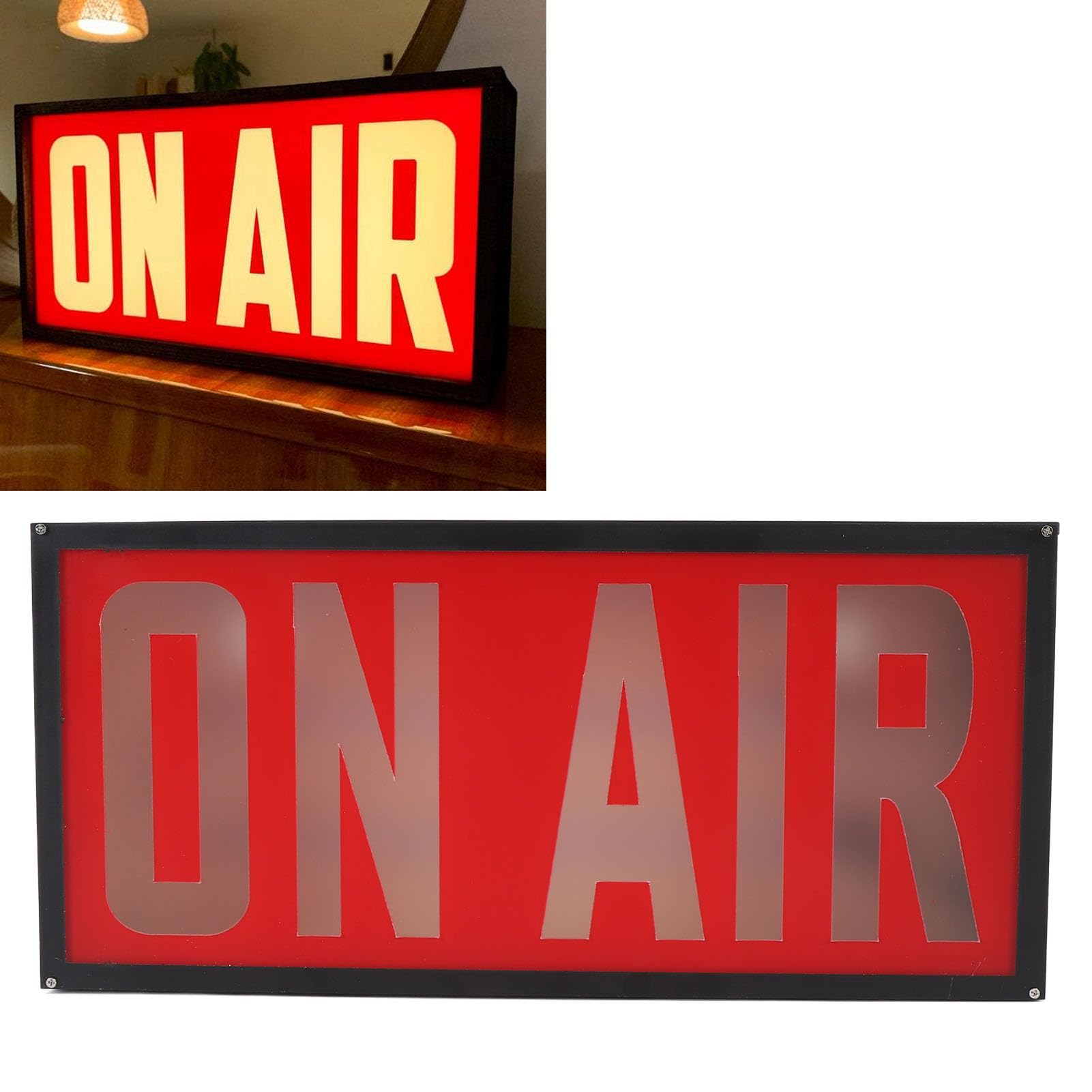 On Air Studio Light Zeichen für Twitch für Tiktok für YouTube, USB Antrieb Neon Light Schild Aufnahmeschild für Studio, Schlafzimmer, Game Room Decor