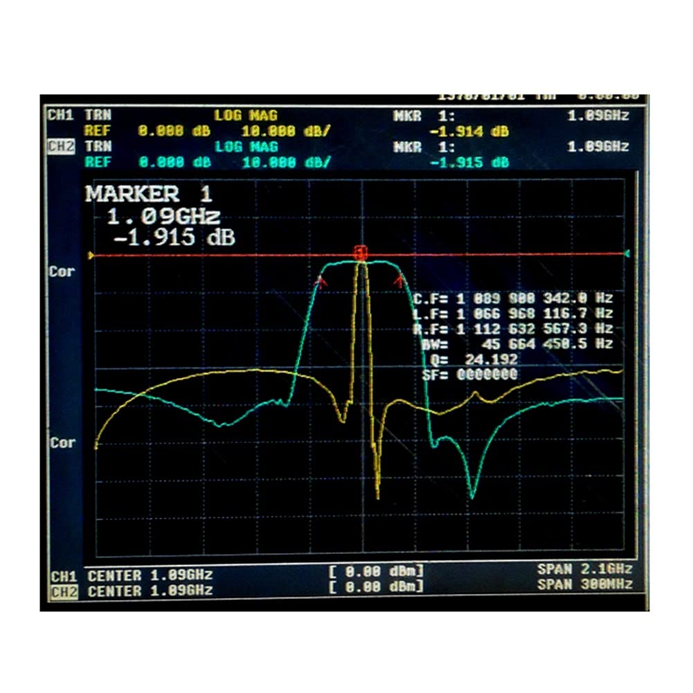 1090 MHz ADS-B Bandpass-Saw Filter -Interfaz 1090S - Filtro de de banda