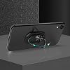 Funda y soporte de anillo para Axon 7 Mini - blanco y negro | combo 2 en 1 con cubierta resistente a golpes y soporte adhesivo para dedo 7