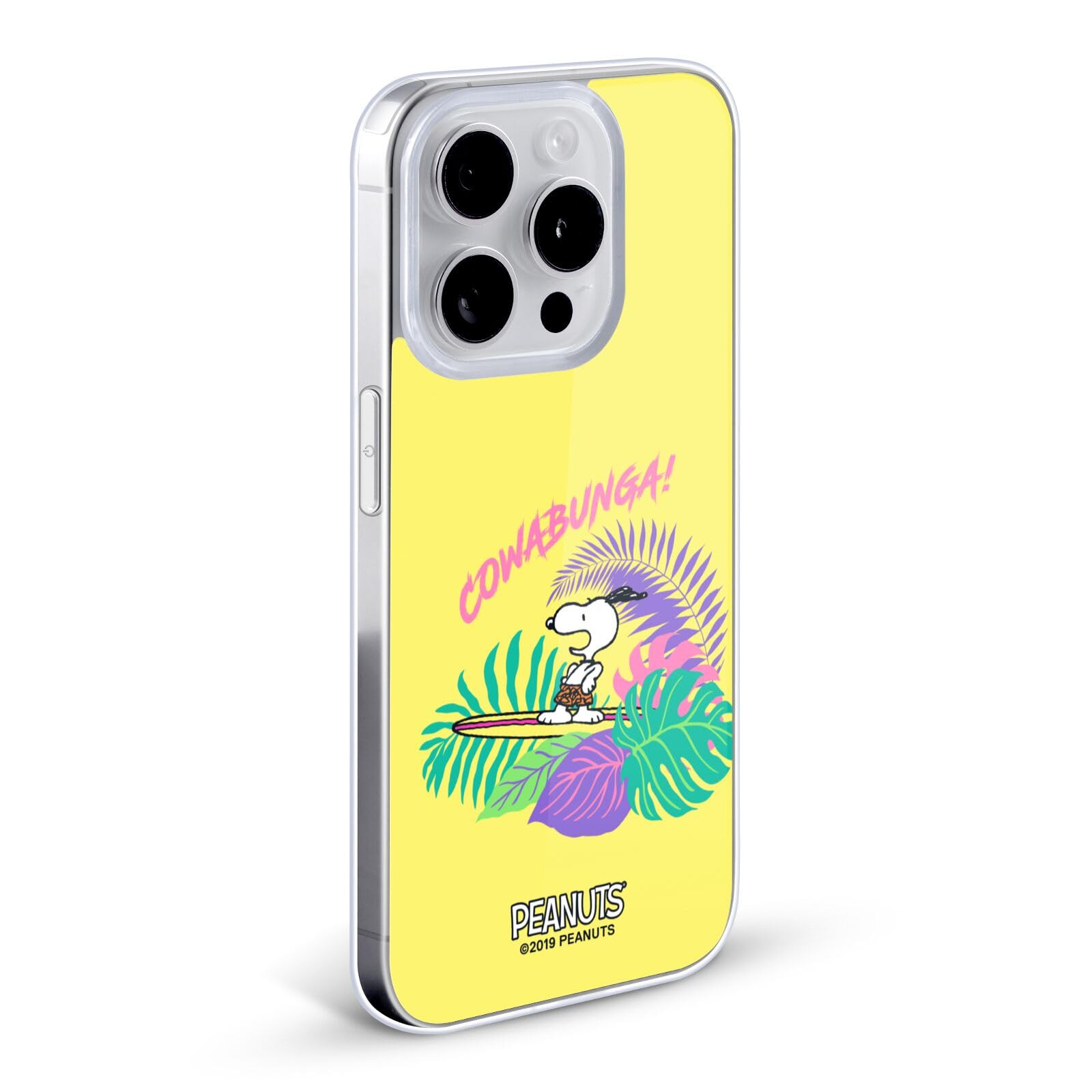 Head Case Designs Licenza Ufficiale Peanuts Cowabunga! Snoopy Aloha Disco Custodia in Gel [Protezione di Grado Militare] Compatibile con Apple iPhone 12 Mini E Compatibile con MagSafe