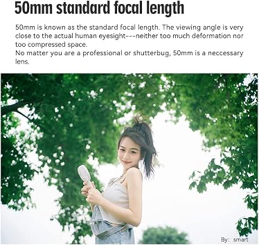 TTArtisan 50mm F2 Full Frame Camera Lens Large Aperture Manual Fixed Camera Lens for Sony E Mount Cameras A7 A7II A7III A7R A7RII A7RIII A7RIV A7S A7S