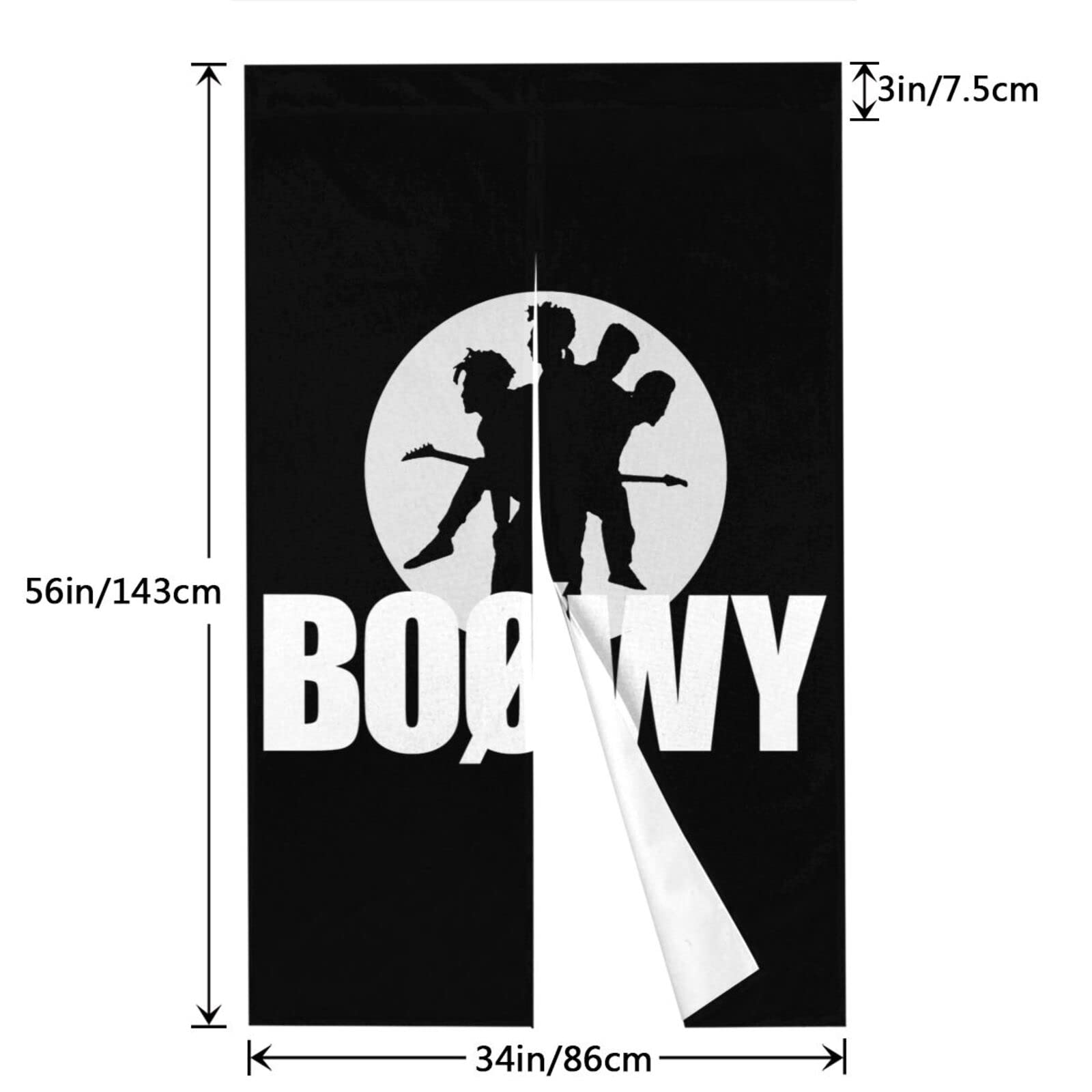 Amazon｜ボウイ Boowy Boøwy のれん 和風 暖簾 おしゃれ 間仕切り