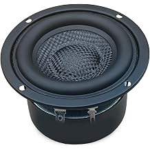 High 3" Subwoofer Speakers, Glass Fiber, Low Frequency Excellences, 4Ohm 25W Speakers