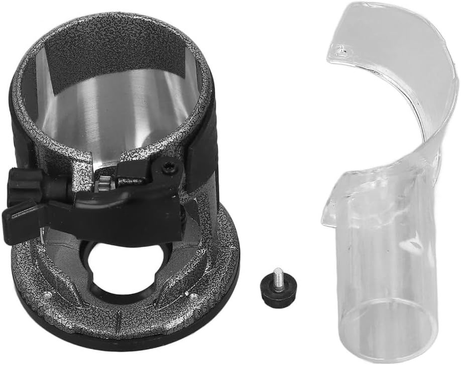 Plunge Router Base,Aluminum Alloy Trimming Machine Plunge Base for 65mm Compact Routers - Precision Woodworking Trimming Tool