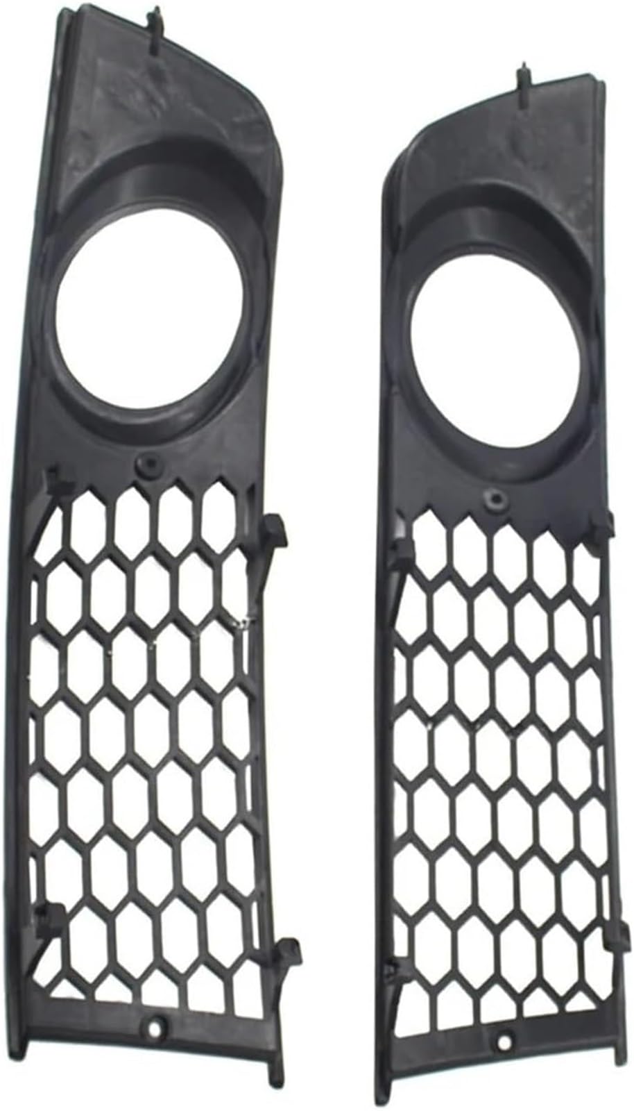 Rejilla de lámpara antiniebla delantera para A4 B6 2002-2005, panel de malla tipo panal, 2 uds 5