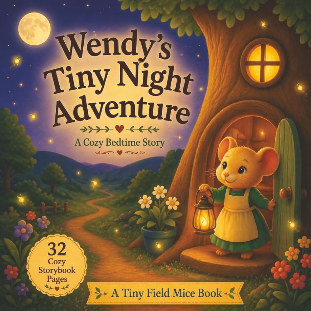 Wendy's Tiny Night Adventure: A Cozy Bedtime Story About Courage, Friendship, and Feeling Safe in the Dark (A Tiny Field Mice Book)