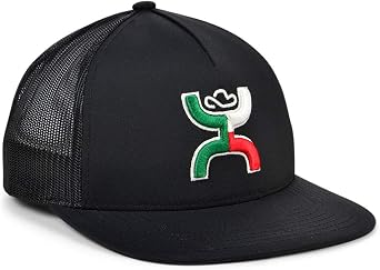 HOOEY Men's Boquillas Mesh Trucker Cap Black One Size