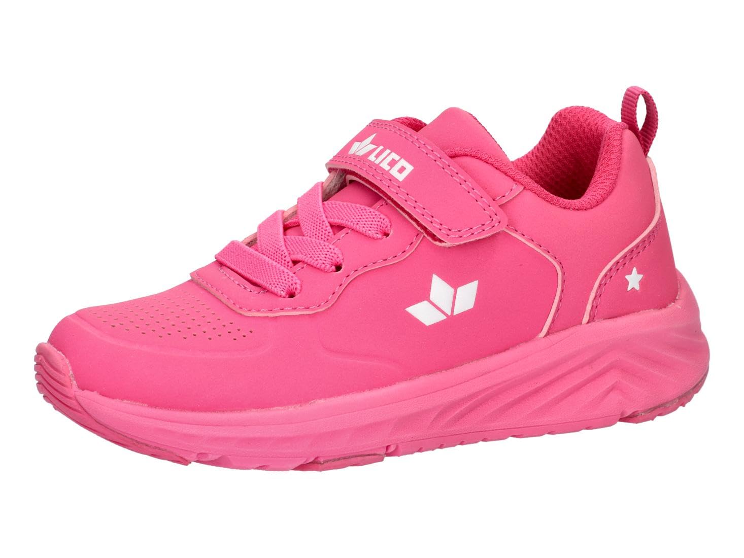 Lico Unisex Kid's Bogota Vs Sneaker, Pink, 12.5 UK Child