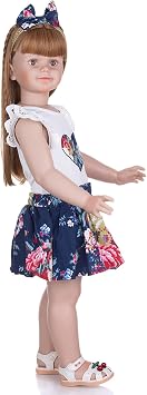 80CM Giant Reborn Doll 39 Inch Girl Children Doll Appearance Realistic Reborn Doll Handmade Realistic Doll Model Collectible Parent-child Companion Toy Gift