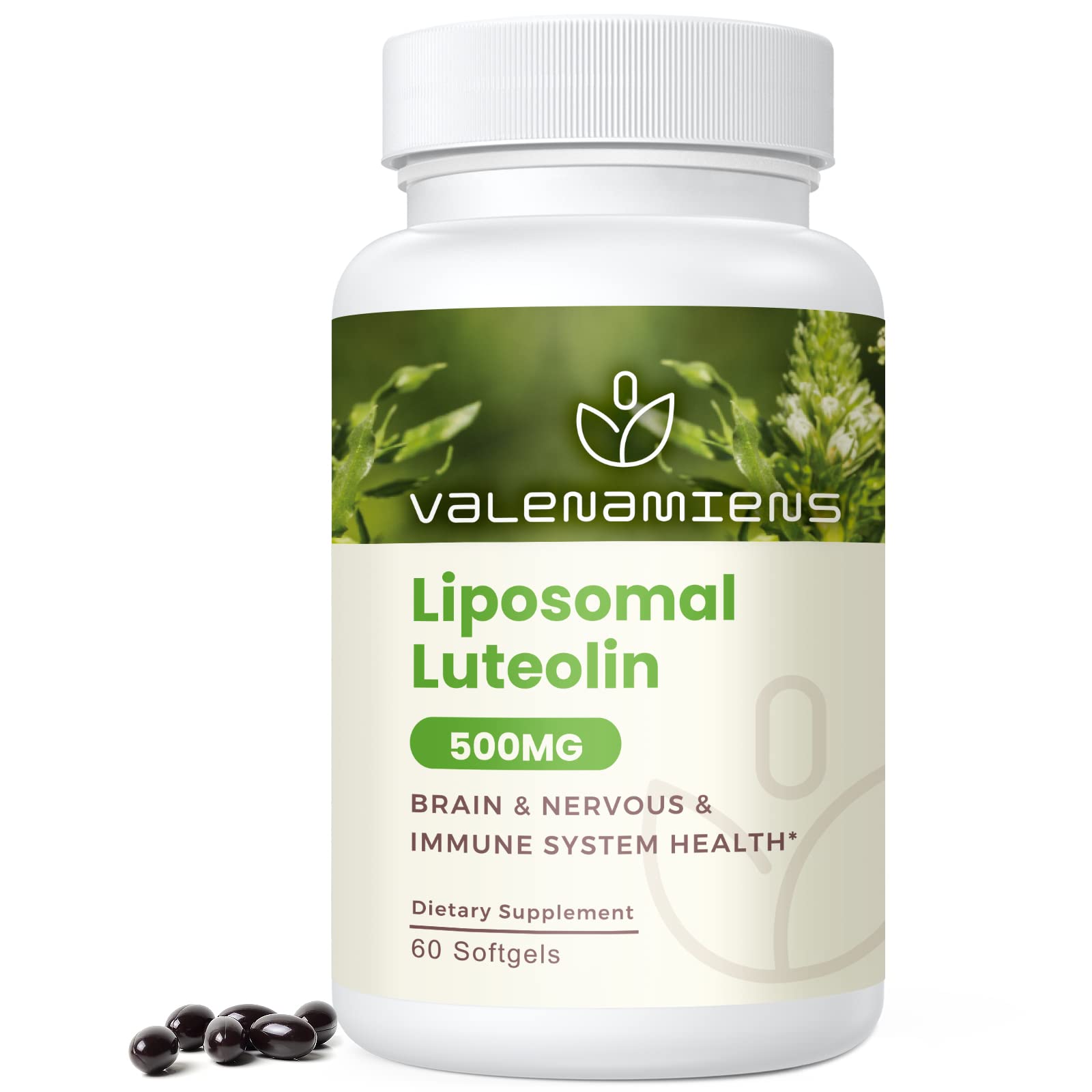 Buy Liposomal Luteolin 500mg, High Absorption, Antioxidant Supplement
