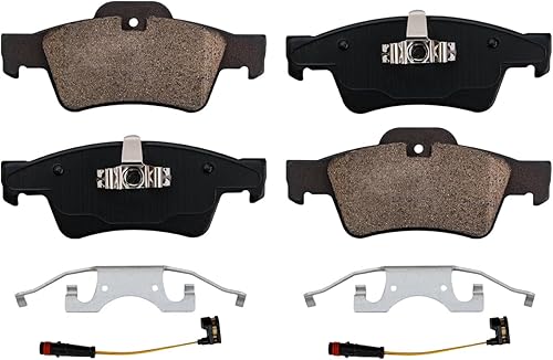 Miniatura 3 de Detroit Axle - Pastillas de freno traseras para Mercedes-Benz G55 G63 G65 AMG GL320 GL350 GL450 GL550 ML320 ML350 ML450 ML500 ML550 R320 R350 R500,