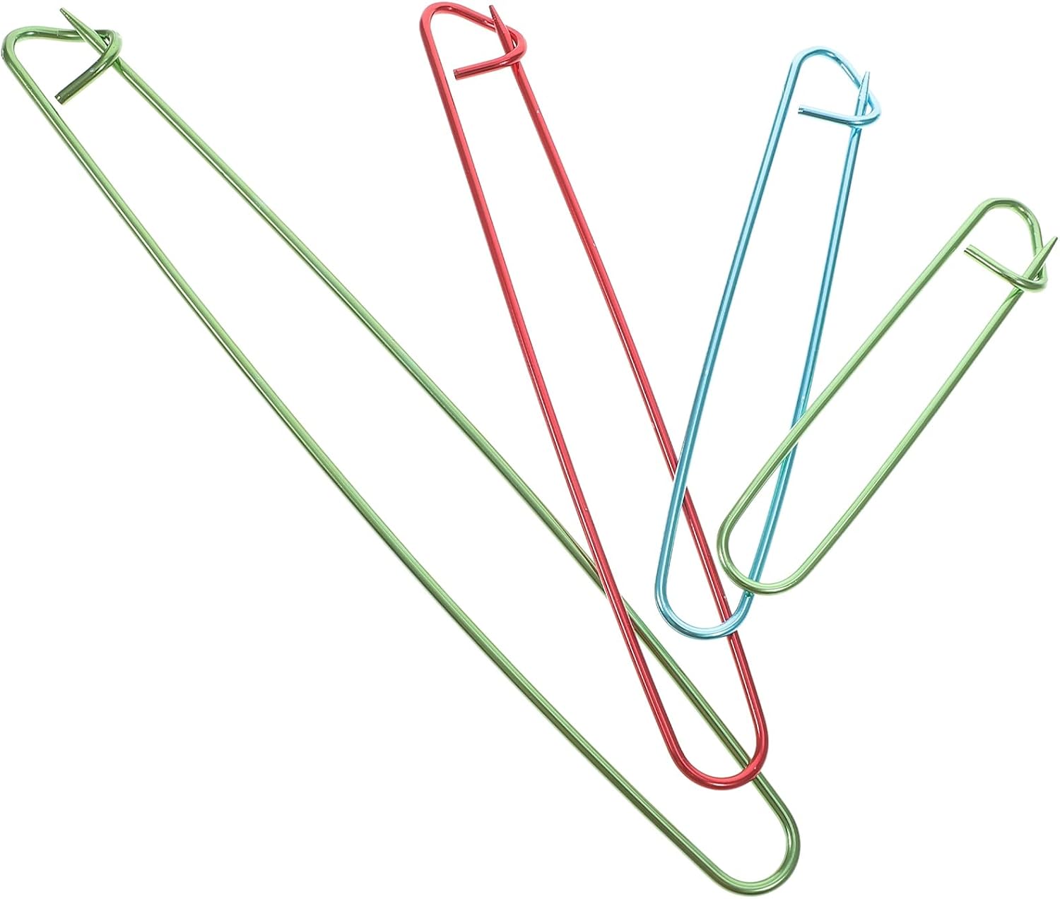 Knitting Holder Yarn Holders Crochet Safety Needle Pin Accessories Markers Cable Knit Locking Notions Aluminum Weaving| | - - (Color: As Shown, Size: XXL)