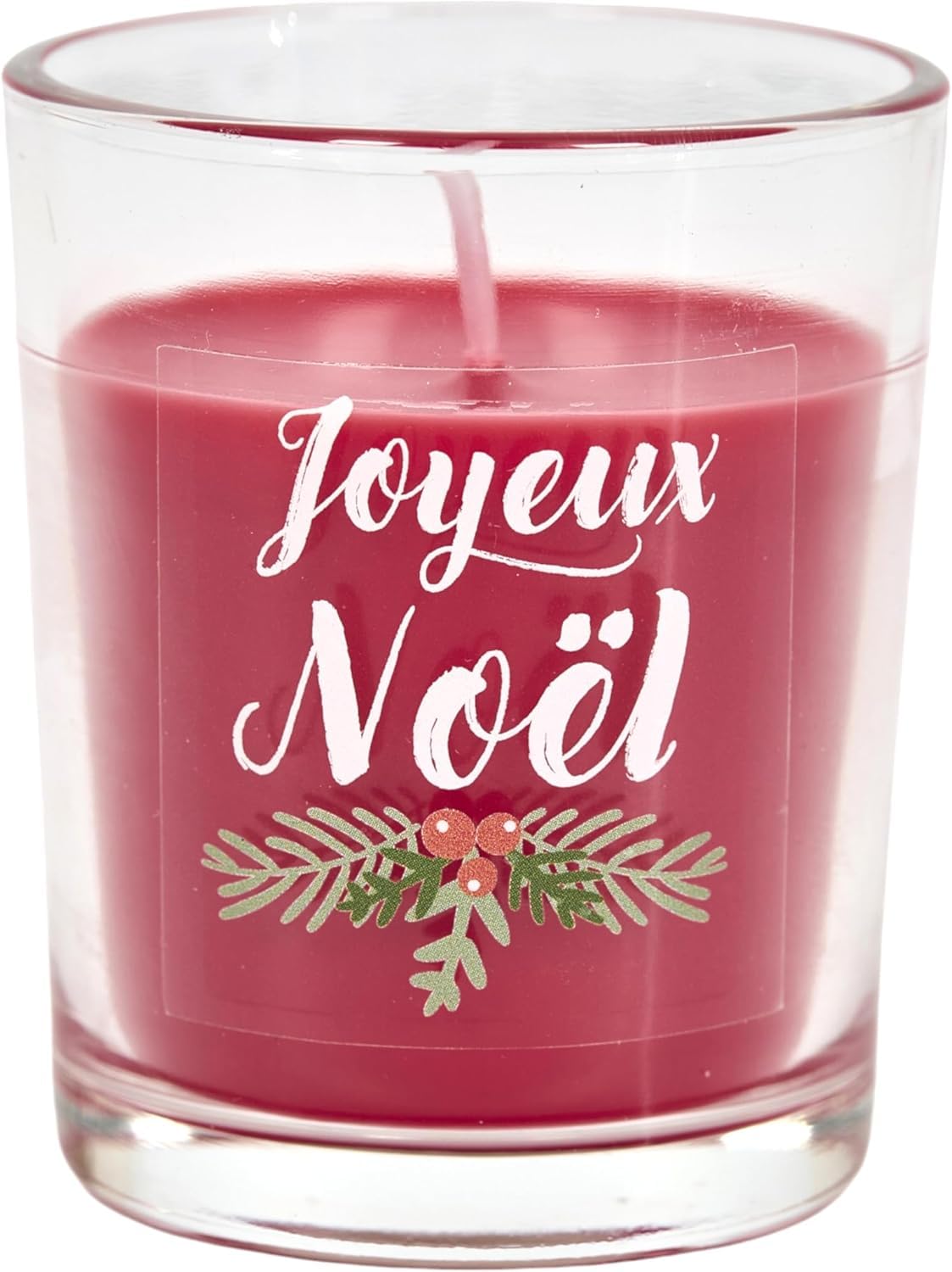 Calendario de Adviento con 24 velas perfumadas, rojo y kraft, colección de Navidad, para adultos y adolescentes