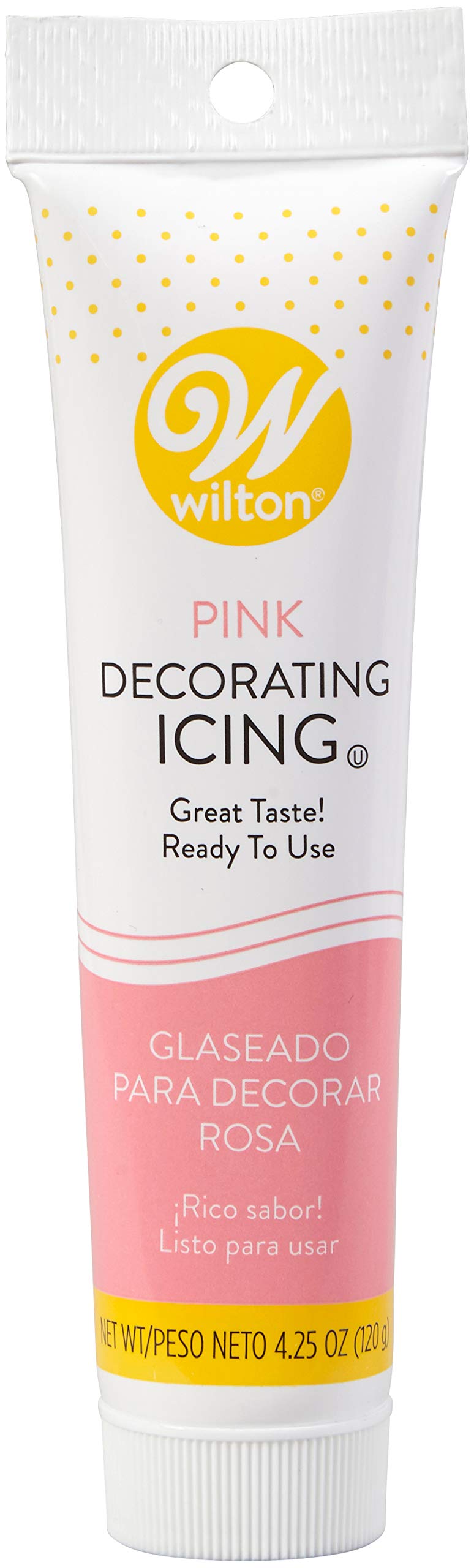 Food Items ICING TUBES 4.25OZ PINK, us:one size