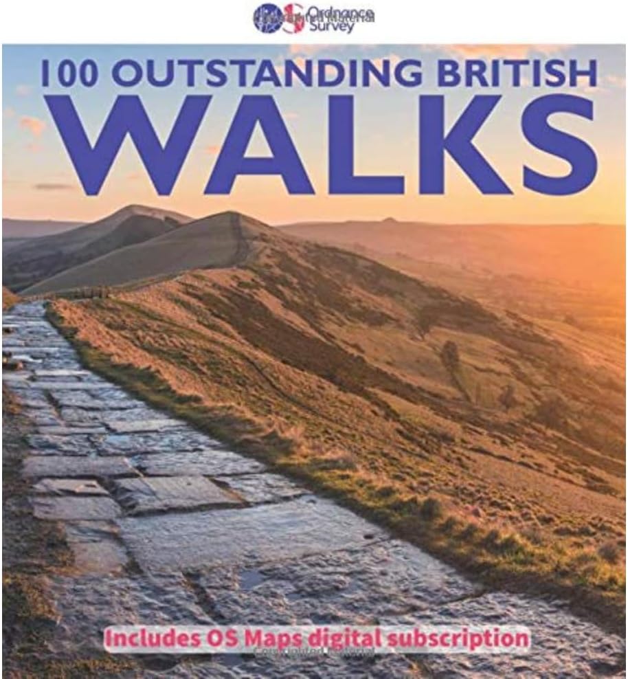 100 Outstanding British Walks: Includes 6 Month OS Maps Digital Subscription | Ordnance Survey | Pathfinder Walking Guides | Best British Walks | Nature | Hiking | Walks | Adventure