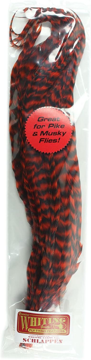 Whiting Farms Schlappen Bundles - Fly Tying Material - Feather - 13" x 1" x 1E+1" - 1 Piece - Bass, Northern Pike, Muskie