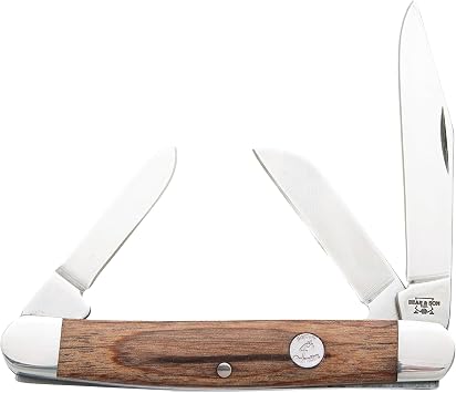 Bear & Son Cutlery C247 Heritage Walnut Large Stockman Knife, 4"
