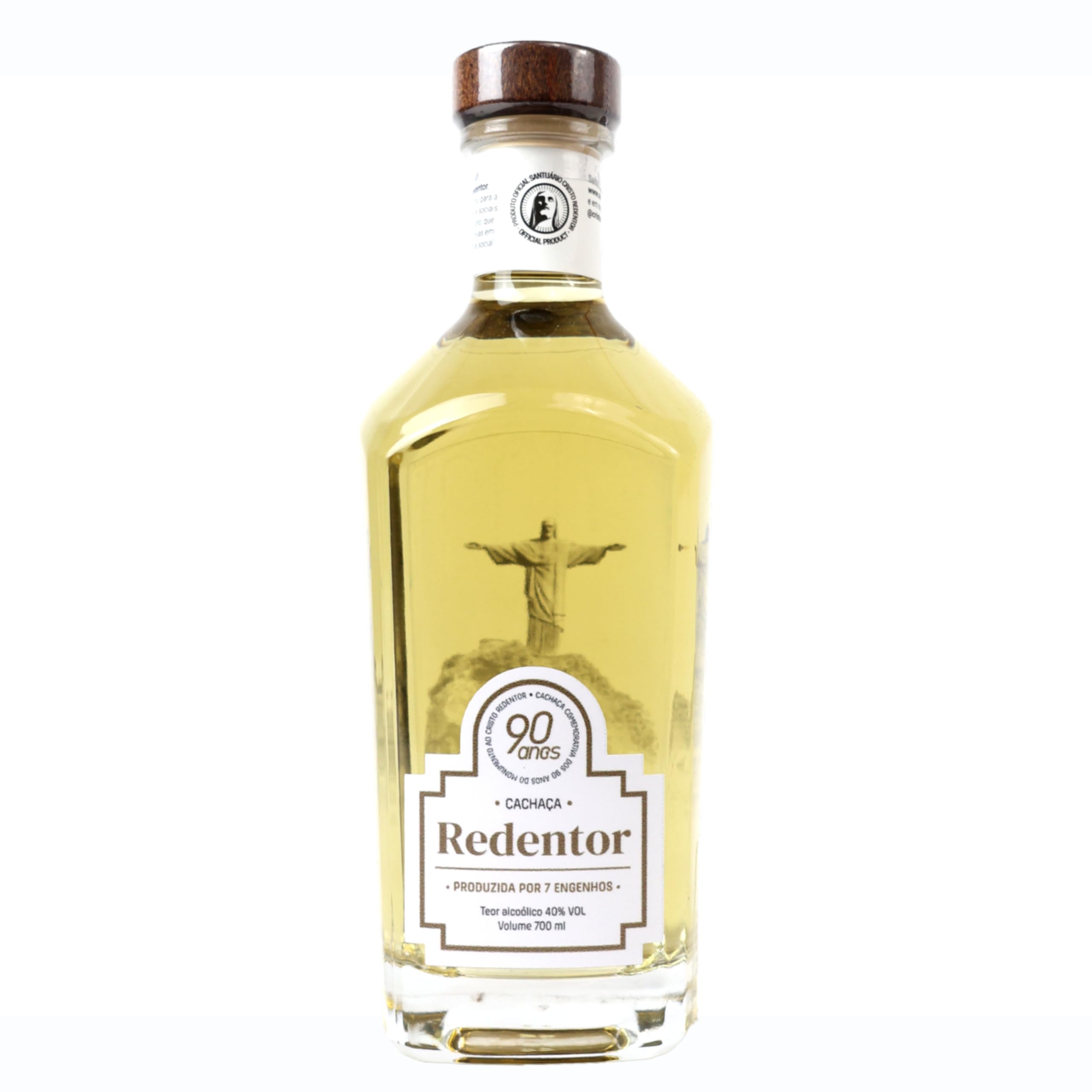 Cachaca Sete Engenhos Redentor Special Edition | Eine Blend aus 4 Hölzern - 6 Jahre gereift | 700 ml, 40% Vol.