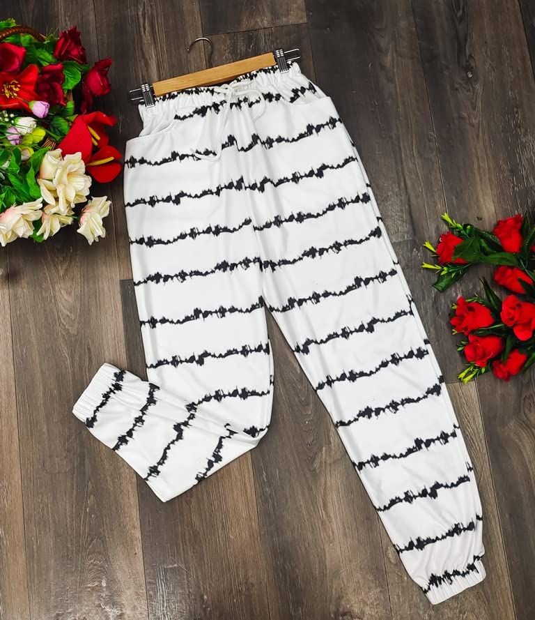 Image of Leriya Fashion Women's Joggers Harem Pants Lightweight Athletic Tapered Lounge Pants for Workout Yoga Running with Pockets