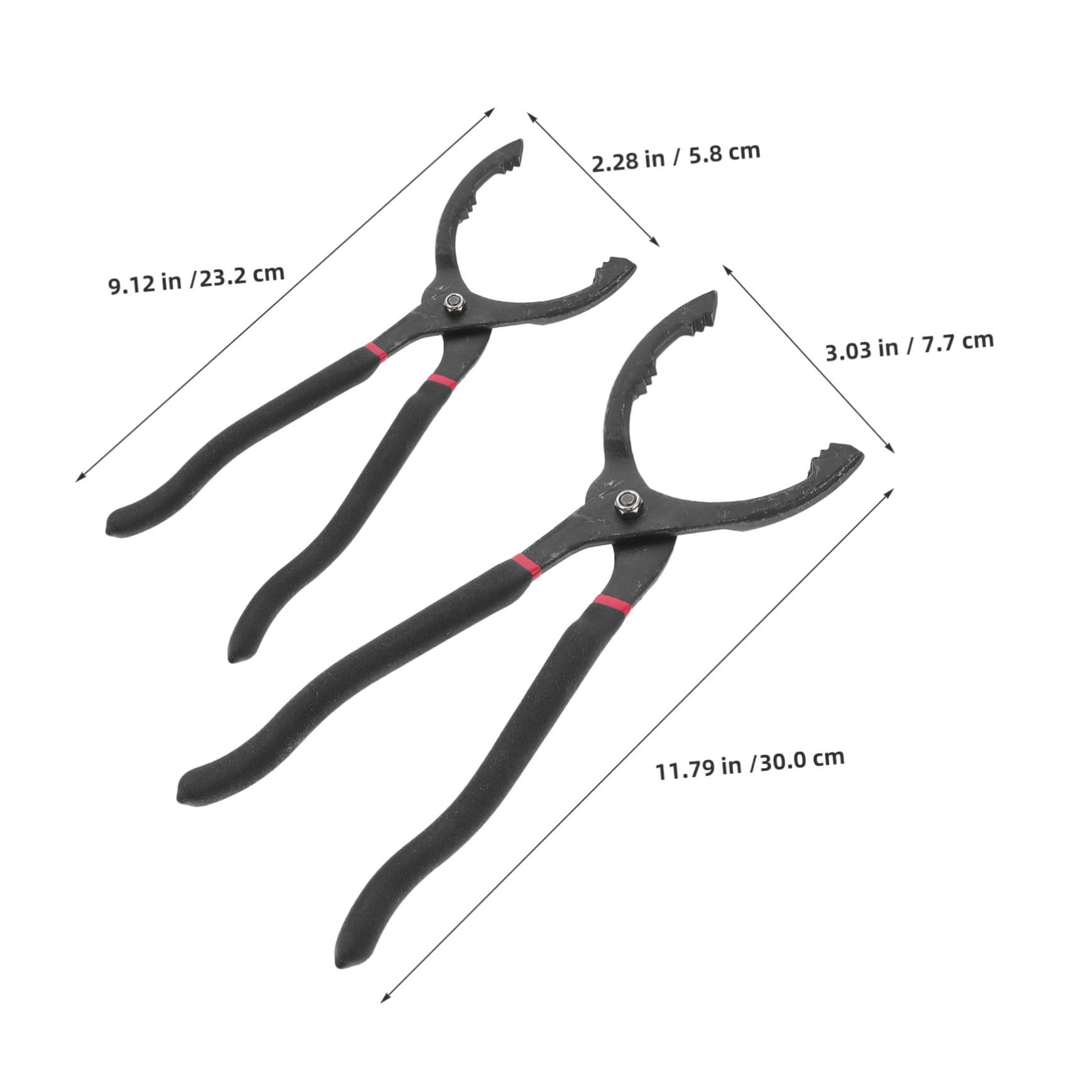IMIKEYA 2 Pièces Pince à Outil de Démontage Clé Métallique pour Outil de Vidange Pince pour Changement