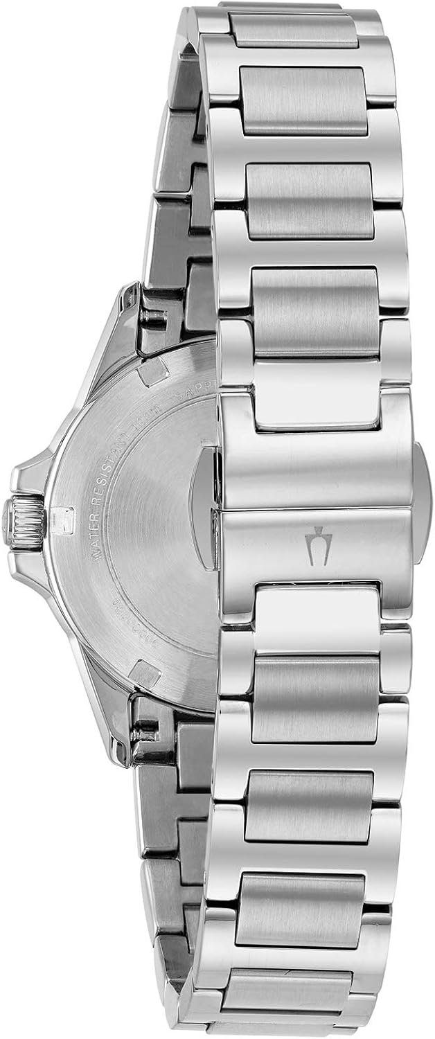 Bulova Orologio Analogico Quarzo da Donna con Cinturino in Acciaio Inox 96R215 Bulova Orologio Analogico Quarzo da Donna con Cinturino in Acciaio Inox 96R215