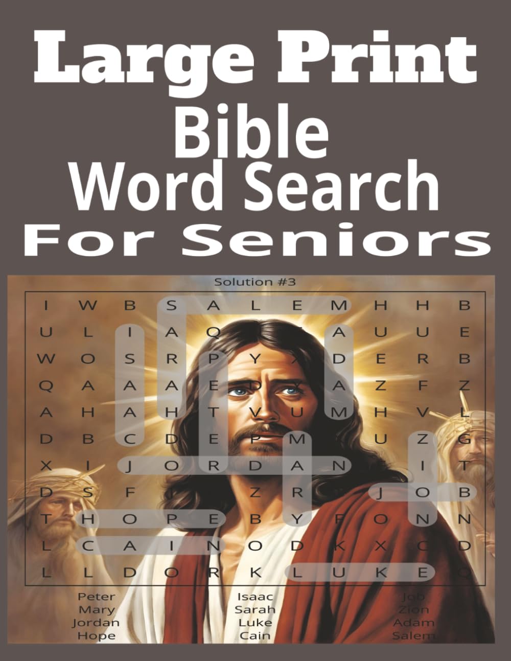 Large Print Bible Word Search for Seniors: Word Searches: Easy to Read Print About Bible,Relaxing,Strenghen Faith and Memory & Focus 8.5x11, 150 ... Gifts (Faith-Based Word Search Puzzle Series)
