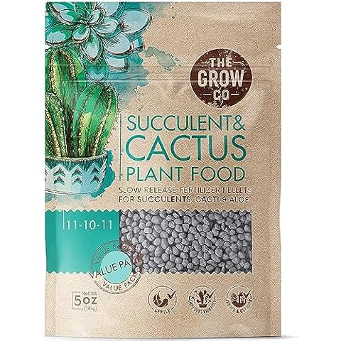 Succulents & Cactus Plant Food - Long Lasting Slow Release Fertilizer (5 oz) Cover