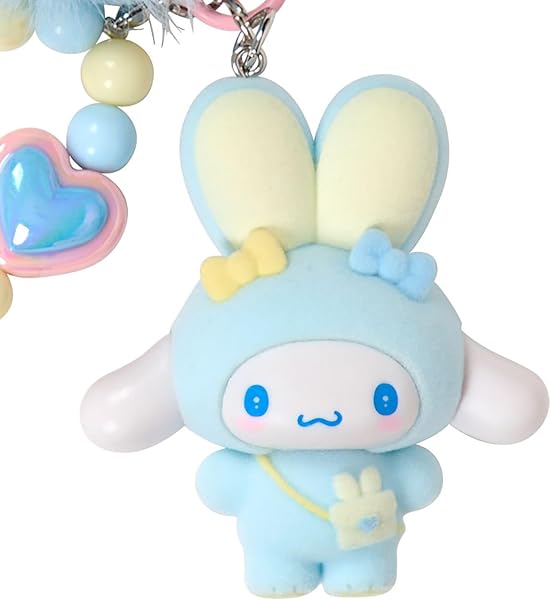 サンリオ(SANRIO) キーホルダー(ふっくらおみみのうさぎの会) シナモロール 776785 - 2
