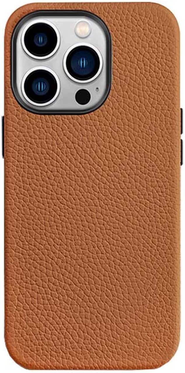 Coque cuir iPhone 14 Pro Max antichoc compatible charge sans fil - 8