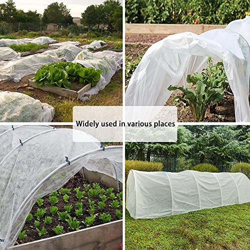 Dafoecheer Plant Covers Freeze Protection 7Ft X 25Ft, 0.9Oz Frost Cloth Garden Fabric Floating Row Cover Frost Blankets For Winter Vegetables For Cold Weather Protection #TOP5