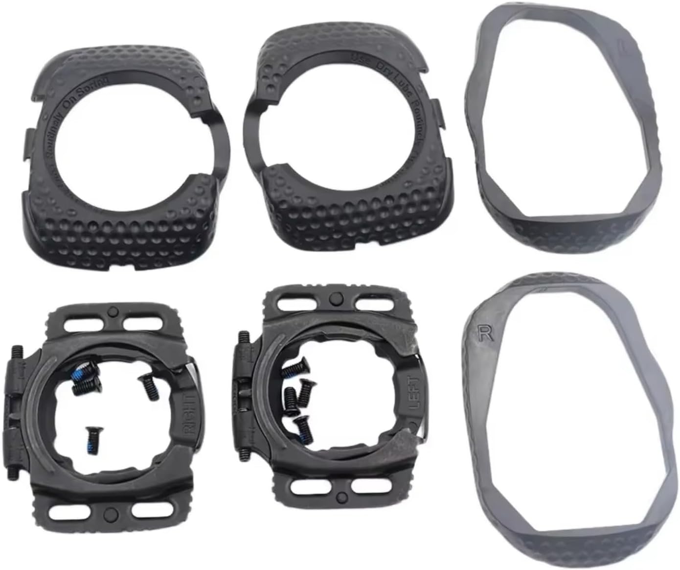 1 Pair Quick Release Cycling Shoes Cleats Self-Locking Pedal Aerodynamic for Wahoo for SpeedPlay Zero