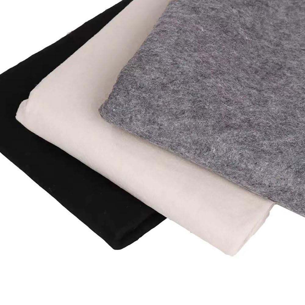 Mata Filcowa z Włókna Wełnianego 5mm Podkładka Mieszana 1 Szt | Miękka Powierzchnia Ochronna, Wszechstronne Projekty Artystyczne, Kaligrafia Malarstwo(Gray,120x240cm)