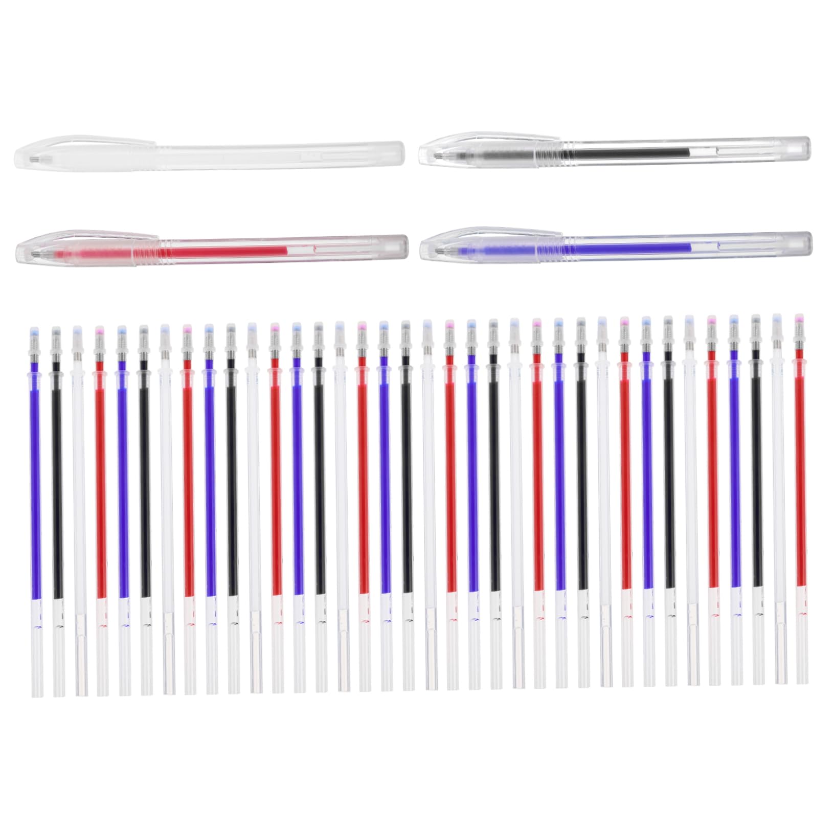 SHINEOFI 20 Set di Penne per Tessuti Cancellabili A Caldo Penna Cancellabile Penna Bianca Penna Bianca per Tessuti Penne Flair Pennarelli Penna UV Pennarello UV Astuccio