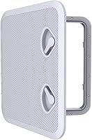 Vista 1 de SEAFLO Marine Boat Deck Rectangular Access Hatch - 18.11" x 20.47" (460mm x 510mm) 180° Opening Lid, Non-Skid, Corrosion and UV Resistant, 4-Year
