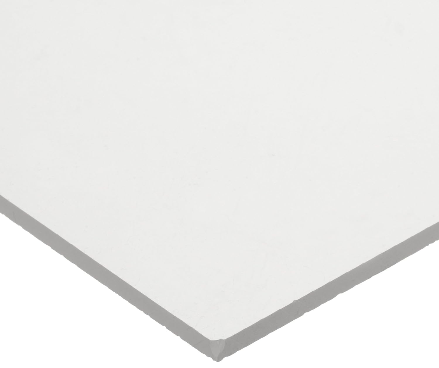 Acrylic Sheet, Smooth, UL 94HB, Clear, 0.500 Thick, 12 Width, 24 Length