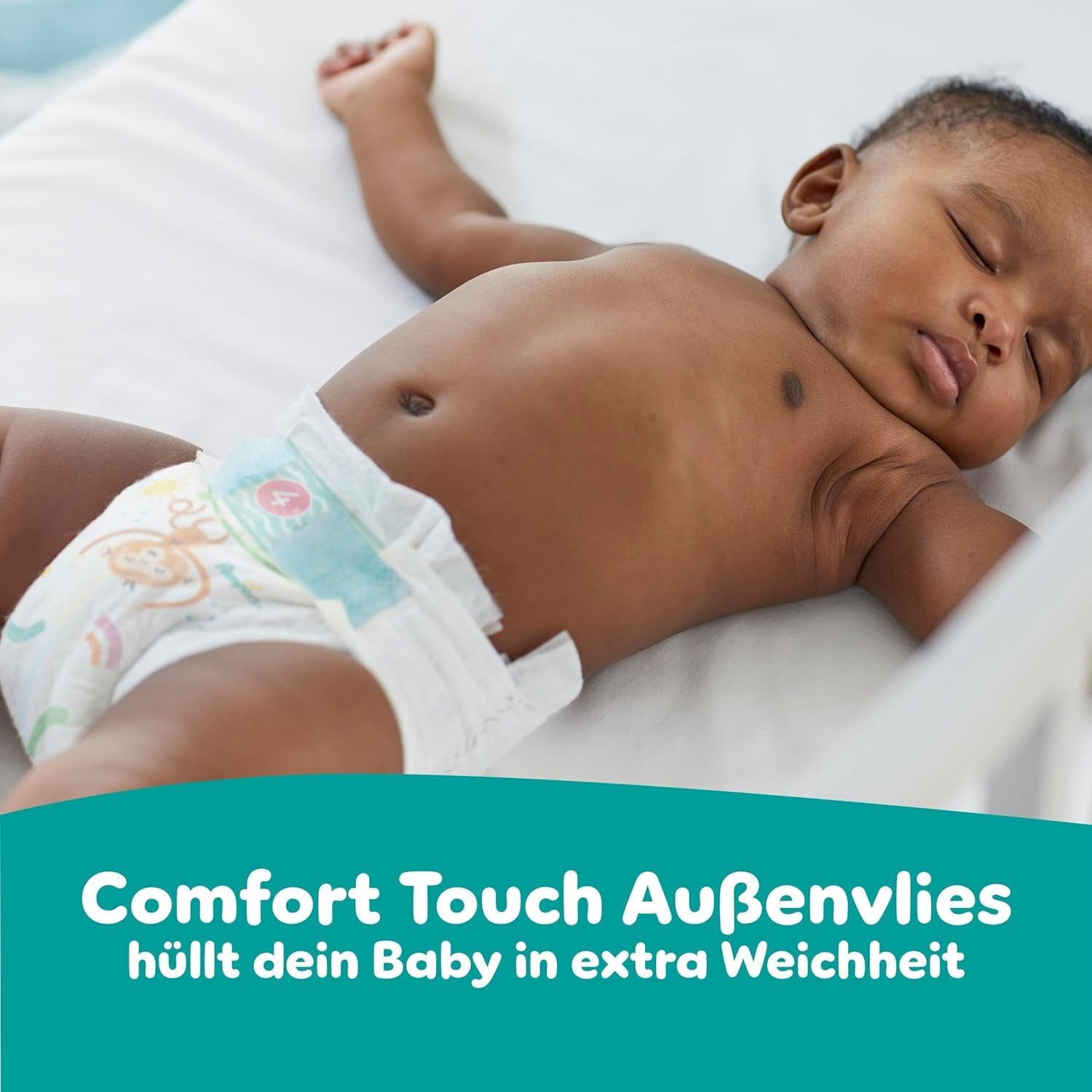 Pampers Baby-Dry Größe 6+, 176 Windeln, 14kg-19kg, Bis zu 100% Auslaufschutz & Komfort die ganze Nacht