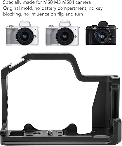 Miniatura 4 de Kit de fabricación de película de jaula de video para cámara, plataforma de jaula de cámara de aleación de aluminio, marco de extensión