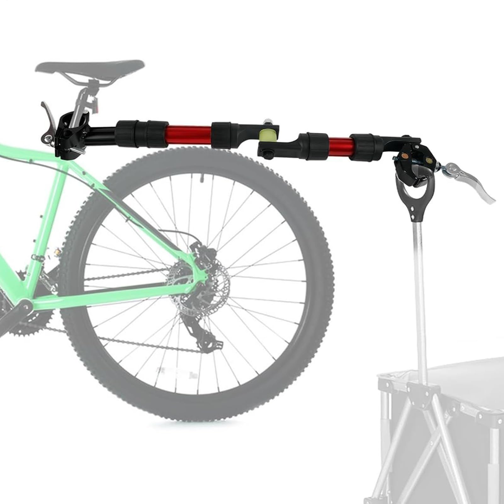 Attacco per Rimorchio Bici,Aggancio Per Carrello | Accessori Portapacchi Posteriore in Lega per Trasporto Bambini Animali Domestici e Avventure all'Aperto