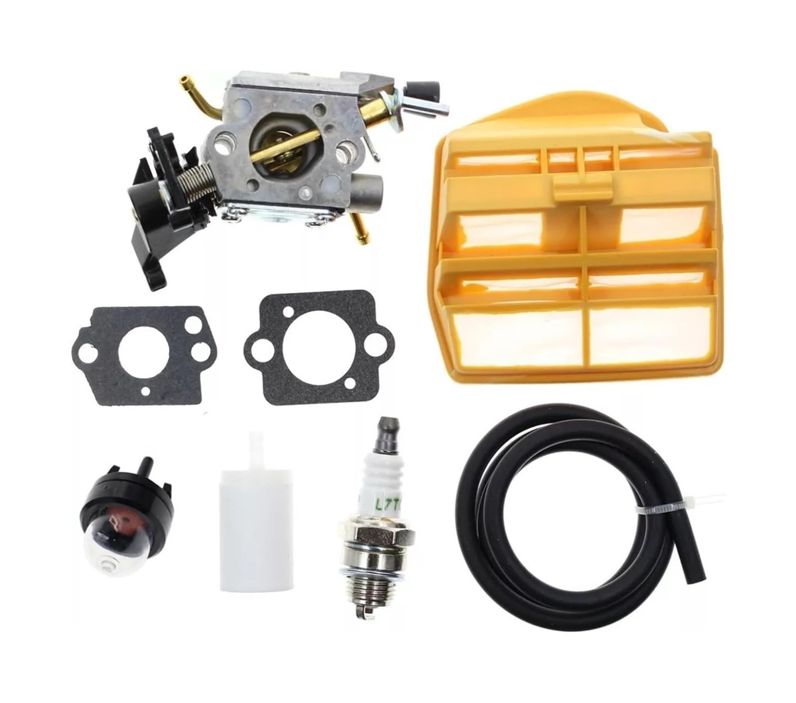 Piezas de Repuesto para Herramientas Carburador de Aire for Filtro for Husqvarna 445 445E 450 450E for Gasolina for Motosierra C1M-EL37B Reparaciones fáciles