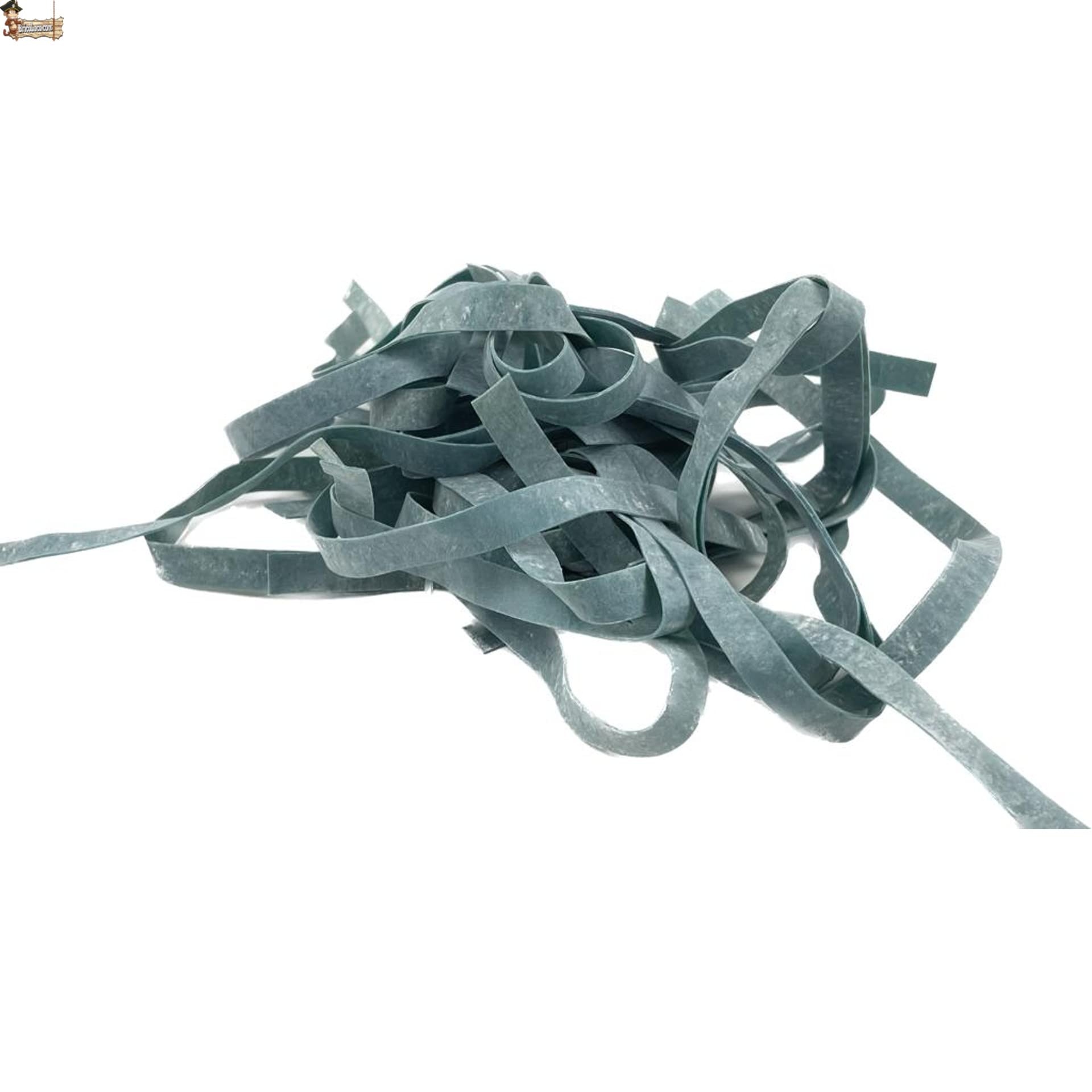 BricoLoco.com Gomas de injertar elásticas. 240x8 mm. 70 Gomas Cinta flexiband para injertos manuales en árboles, frutales, Plantas, sin máquina injertadora. Sustituye la Cuerda (100, 240x8 mm)