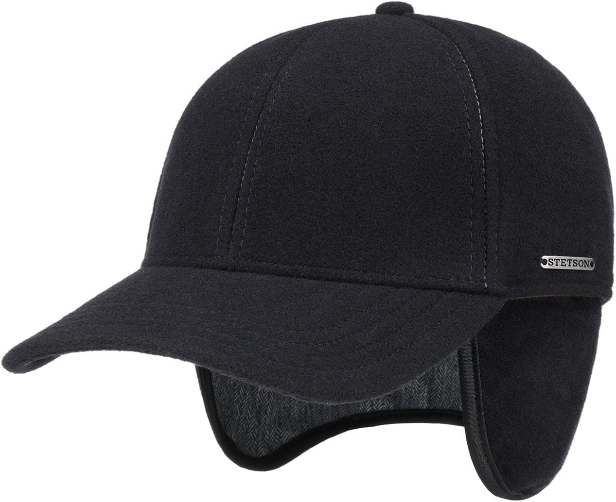 – Vaby Earflap Full Men's Cap with Cashmere